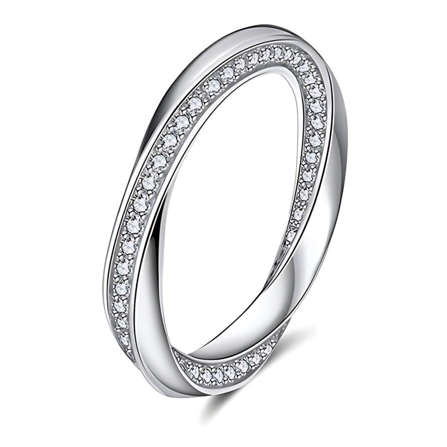 TwistEternityWeddingBandRingforWomenSterlingSilverCZGingerLyneCollection_Silver-1