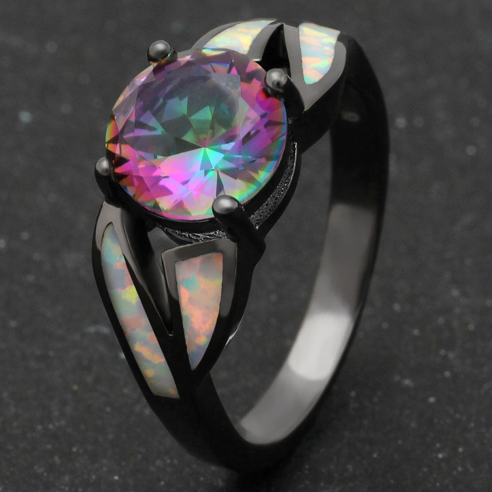 DierdreBlackMysticRainbowCzFireOpalRingforWomenGingerLyneCollectionSize10_Black-2