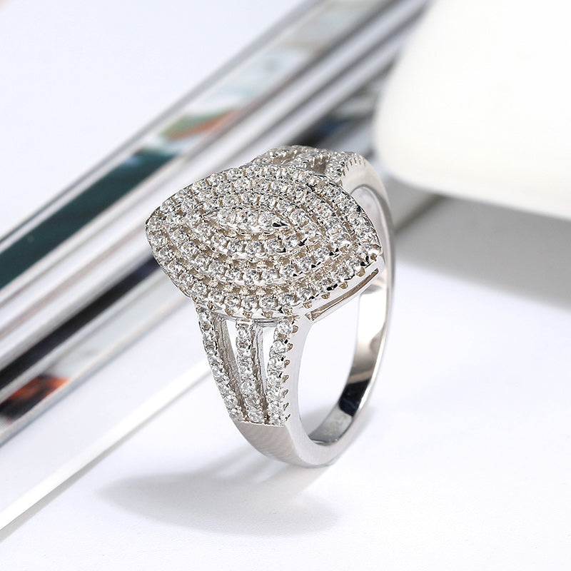 EngagementStatementRingforWomenMarquiseShapePaveCzSterlingSilverGingerLyneCollection_Silver-4