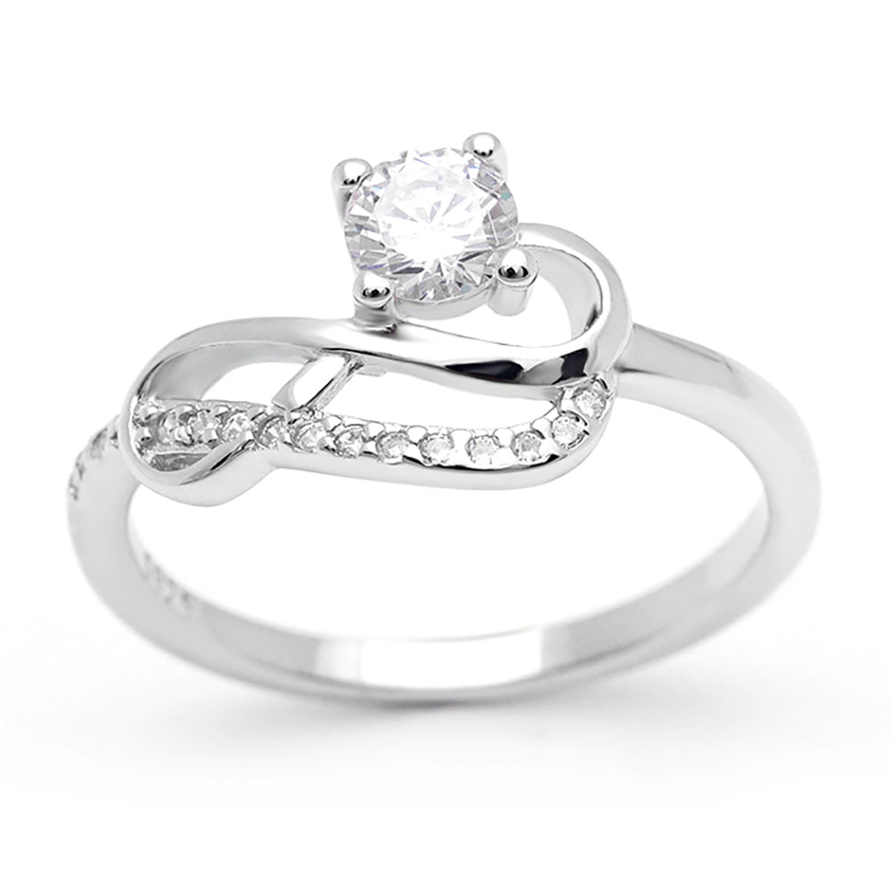 JerilynEngagementRingInfinitySterlingSilverCzWomensGingerLyneCollection_Silver-1