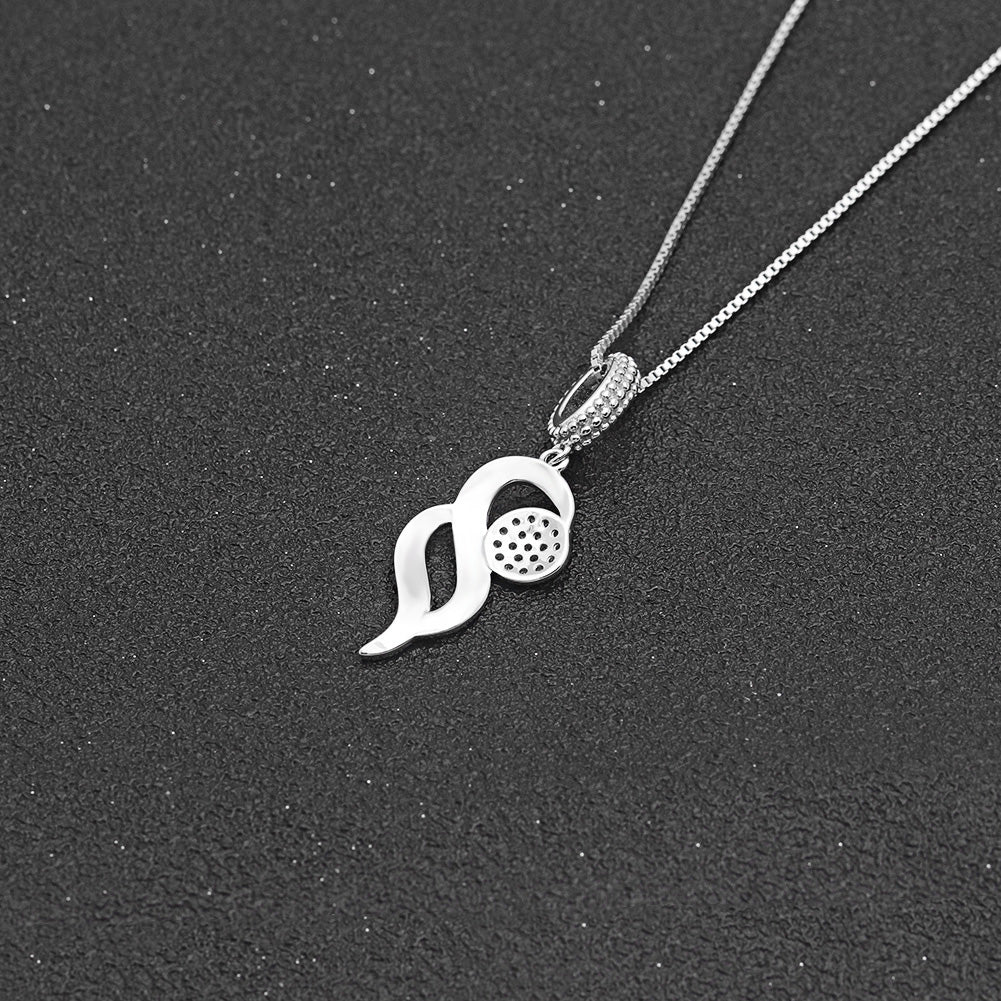 InfinityNecklaceforWomenSterlingSilverPendantClearCzGingerLyneCollection_Silver-4