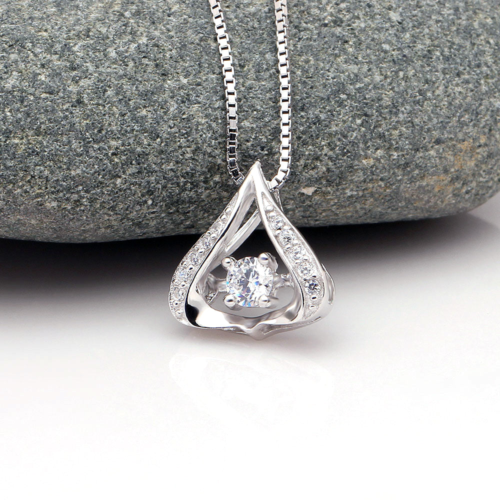 CatrinaPendantNecklaceCubicZirconiaBoxChainWomenGingerLyneCollection_Silver-2