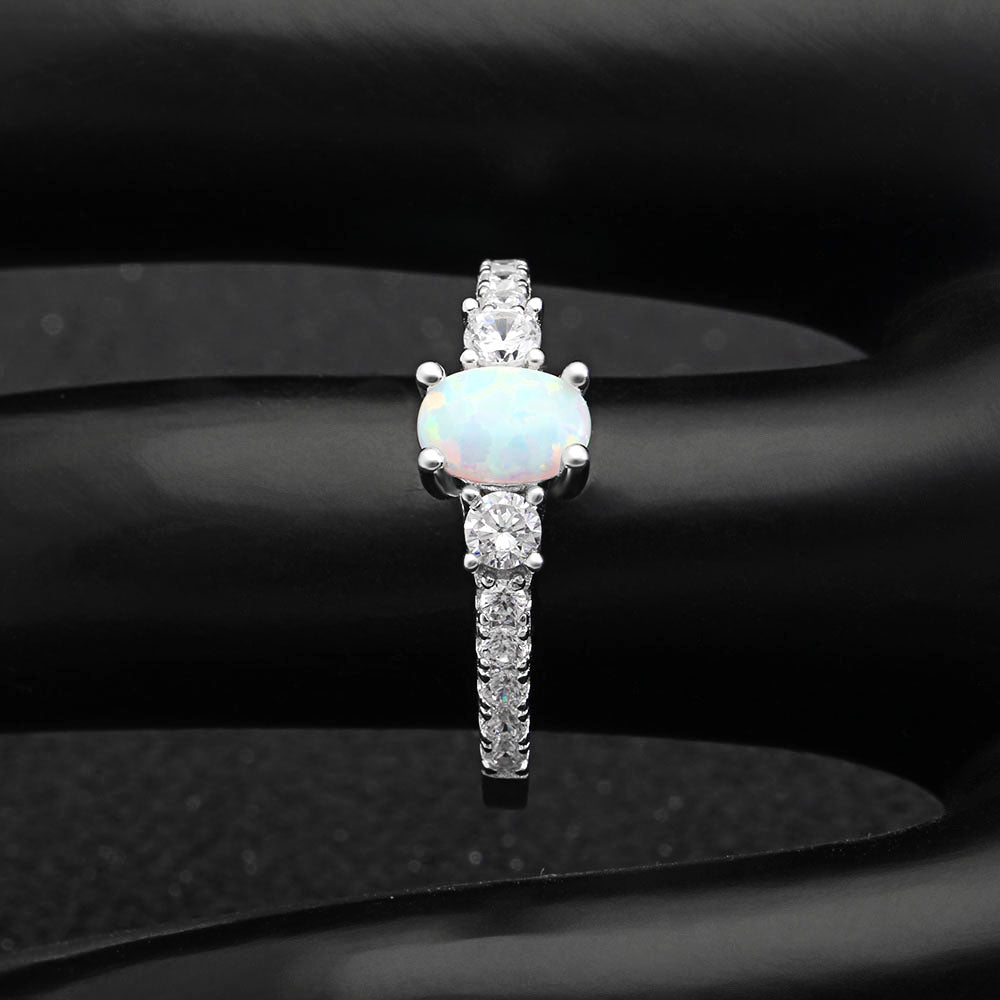 EmilyFireOpalSterlingSilverCzEngagementRingWomensGingerLyneCollection_White-5