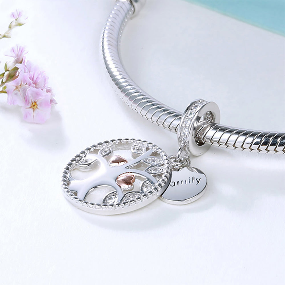 FamilyTreeCharmforWomenCZSterlingSilverEuropeanBeadforBraceletGingerLyneCollection_Silver-2