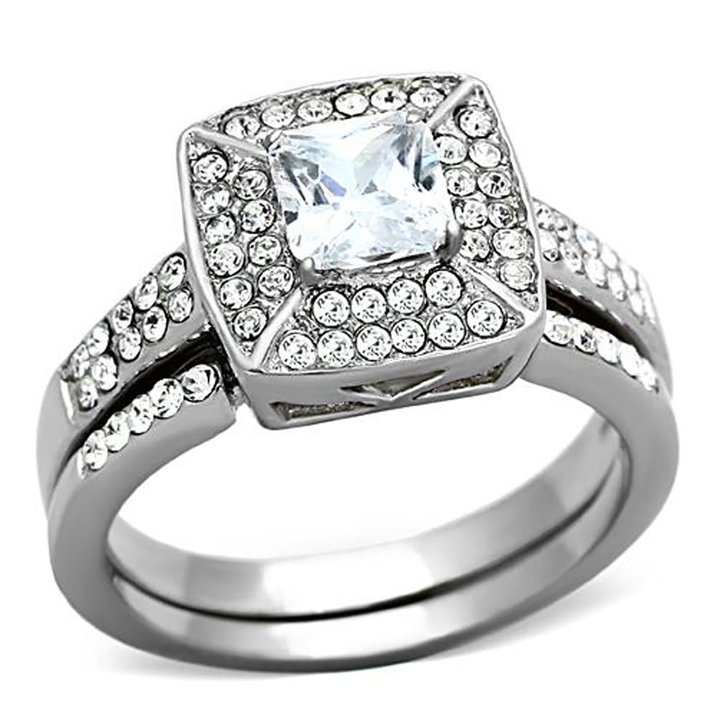 BritneyWeddingRingSetforWomenEngagementMatchingBandStainlessCzHaloGingerLyneSize5_Silver-1