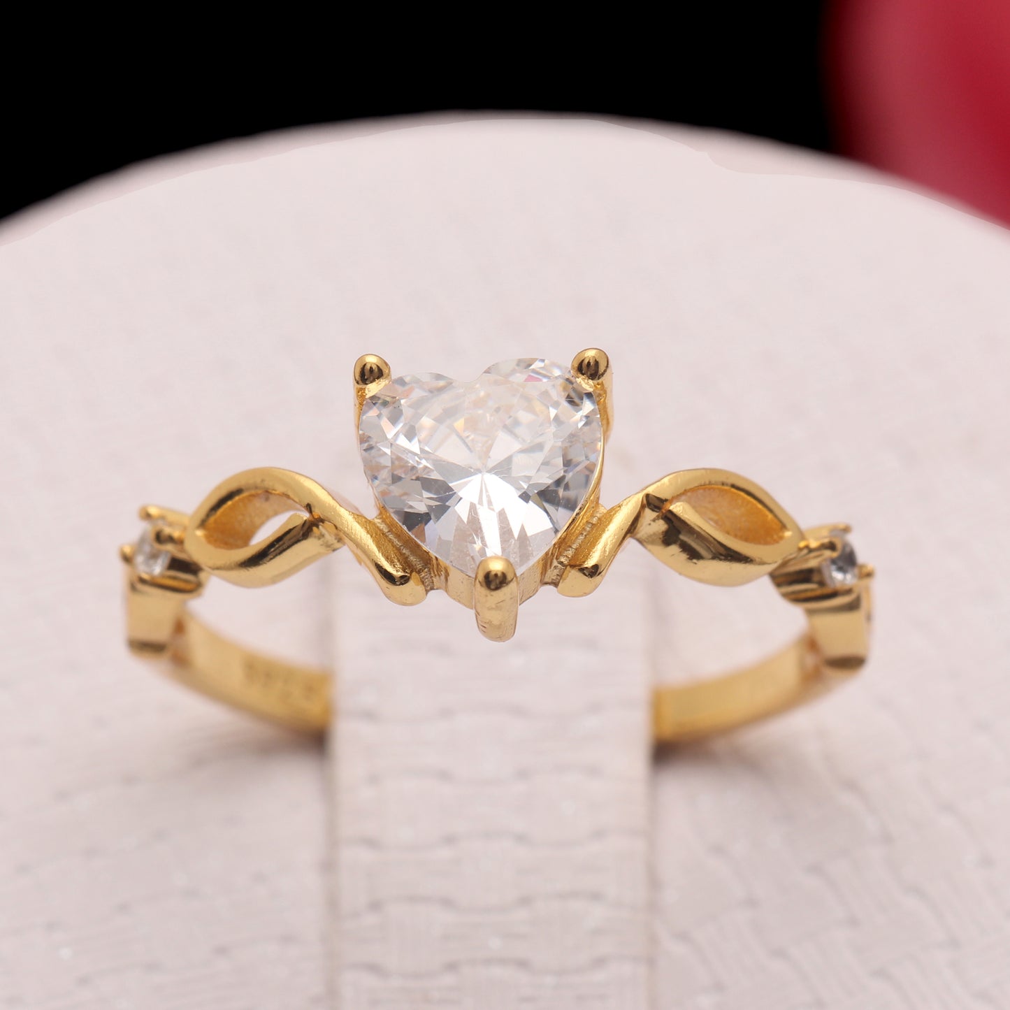 AllieEngagementRingforWomenbyGingerLyneCollectionCzHeartSterlingSilver_Gold-2