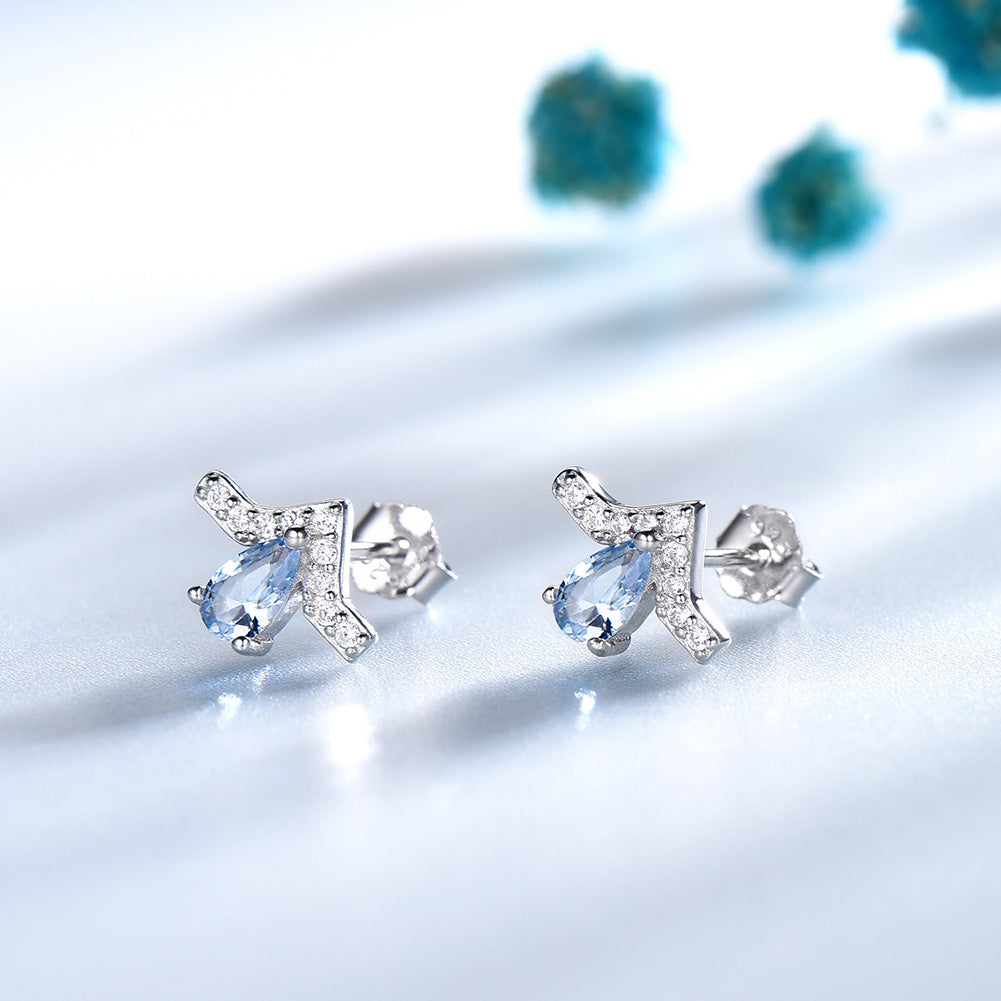 BlueTopazStudEarringsforWomenCzSterlingSilverGingerLyneCollection_Blue-3