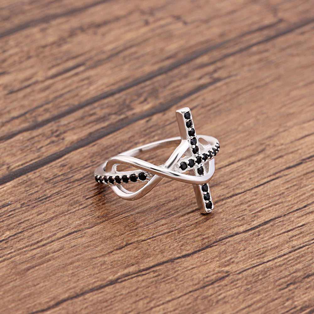 CrossInfinityReligionRingSterlingSilverBlackCzWomenGingerLyneCollection(9)_Silver-5