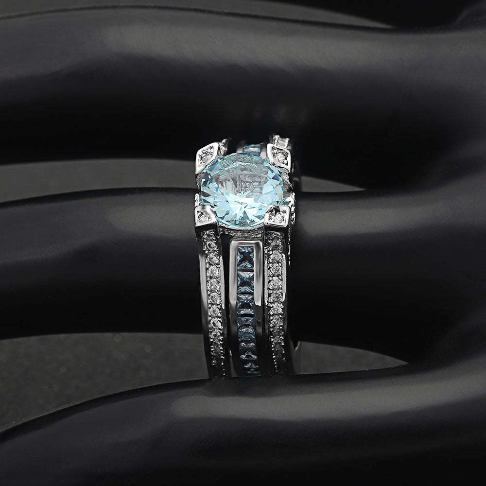 SkylarWeddingRingSetforWomenEngagementRingandMatchingBandCzGingerLyneCollection_LtBlue/LtBlue-3