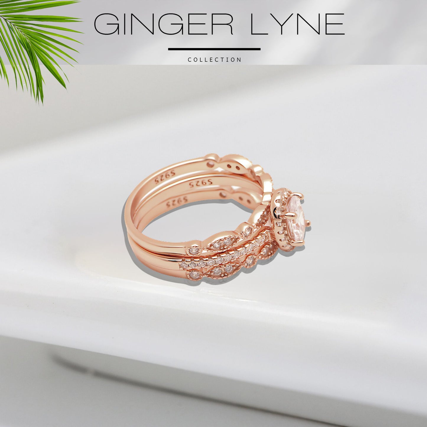 PorshaWeddingRingSetforWomenEngagementRingTwoMatchingBandsSterlingSilverbyGingerLyne_RoseGold-4
