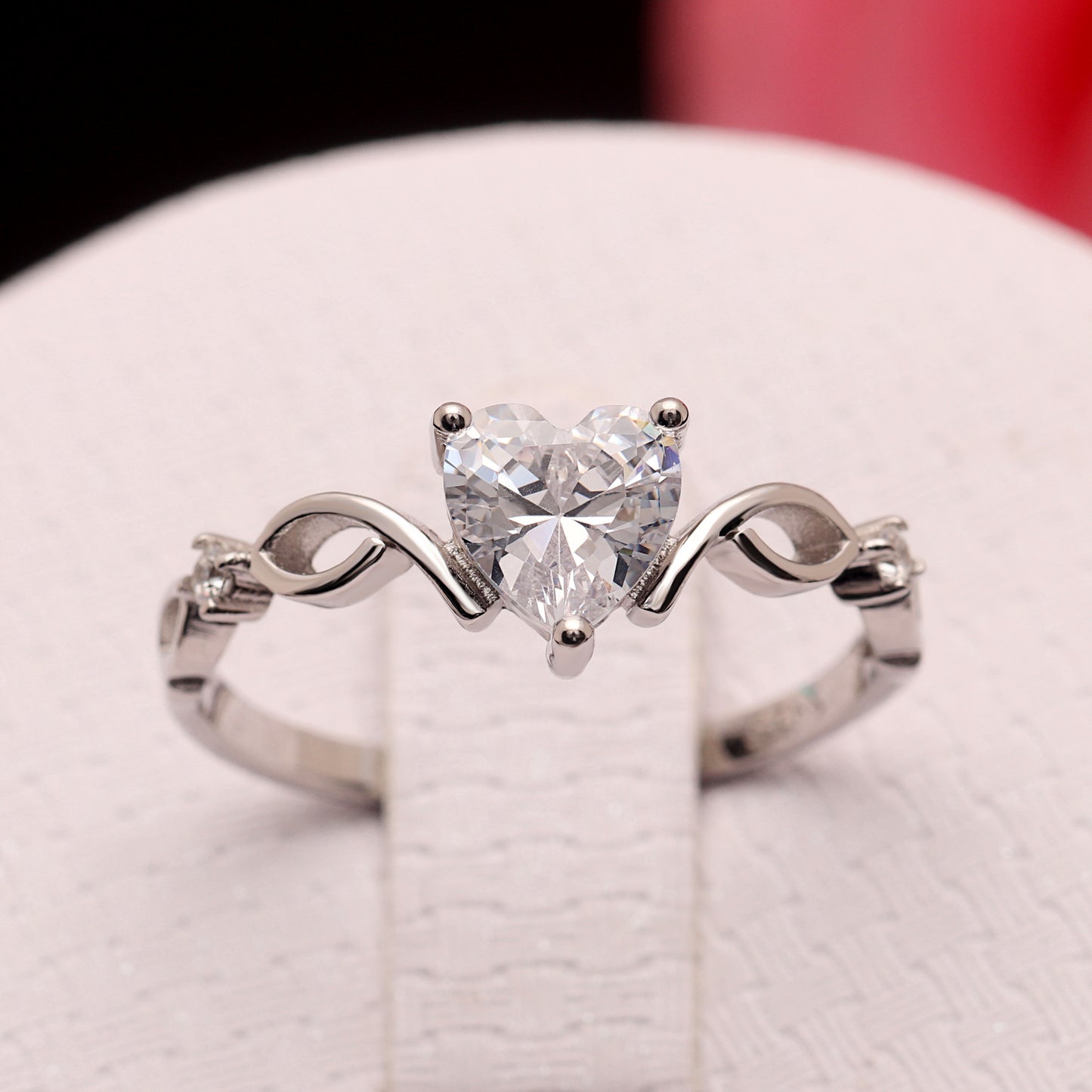 AllieEngagementRingforWomenbyGingerLyneCollectionCzHeartSterlingSilver_Silver-2