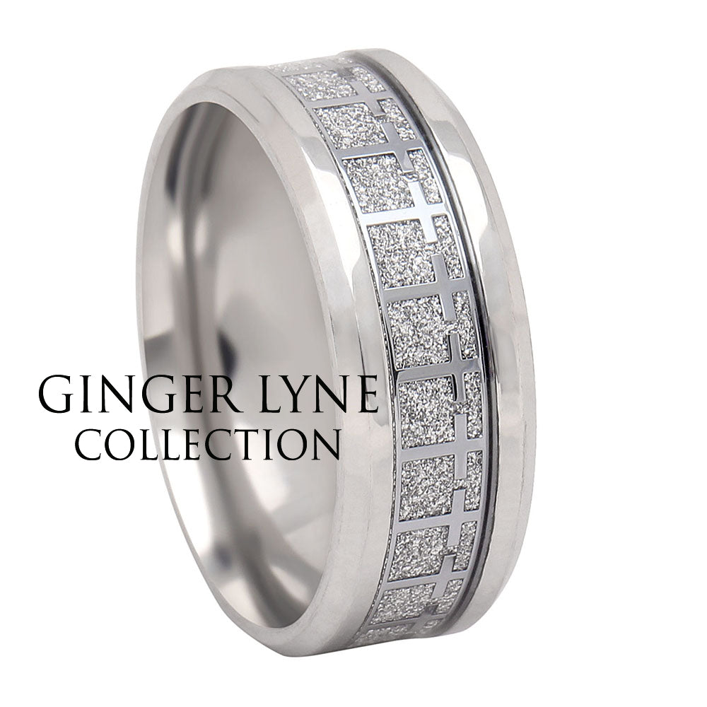 CrossRingReligionWomenSterlingSilverCubicZirconiaGingerLyneCollection_Silver-5
