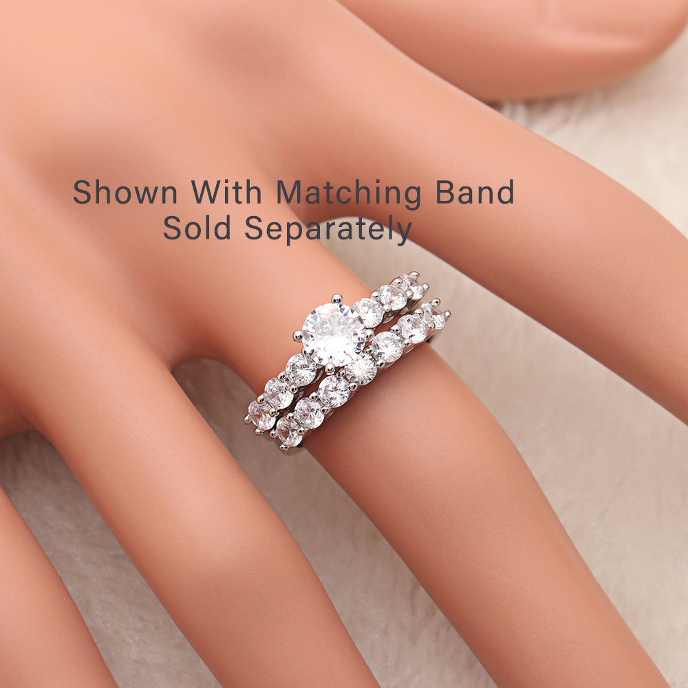 CarlaEngagementRingWomensSterlingSilverCzGingerLyneCollection_Silver-3