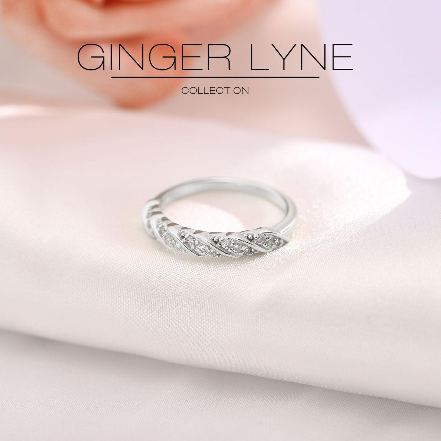 SeraphinaWeddingBandforWomenSterlingSilverCZAnniversaryHalfEternityBandStackablebyGingerLyne_Gold-3