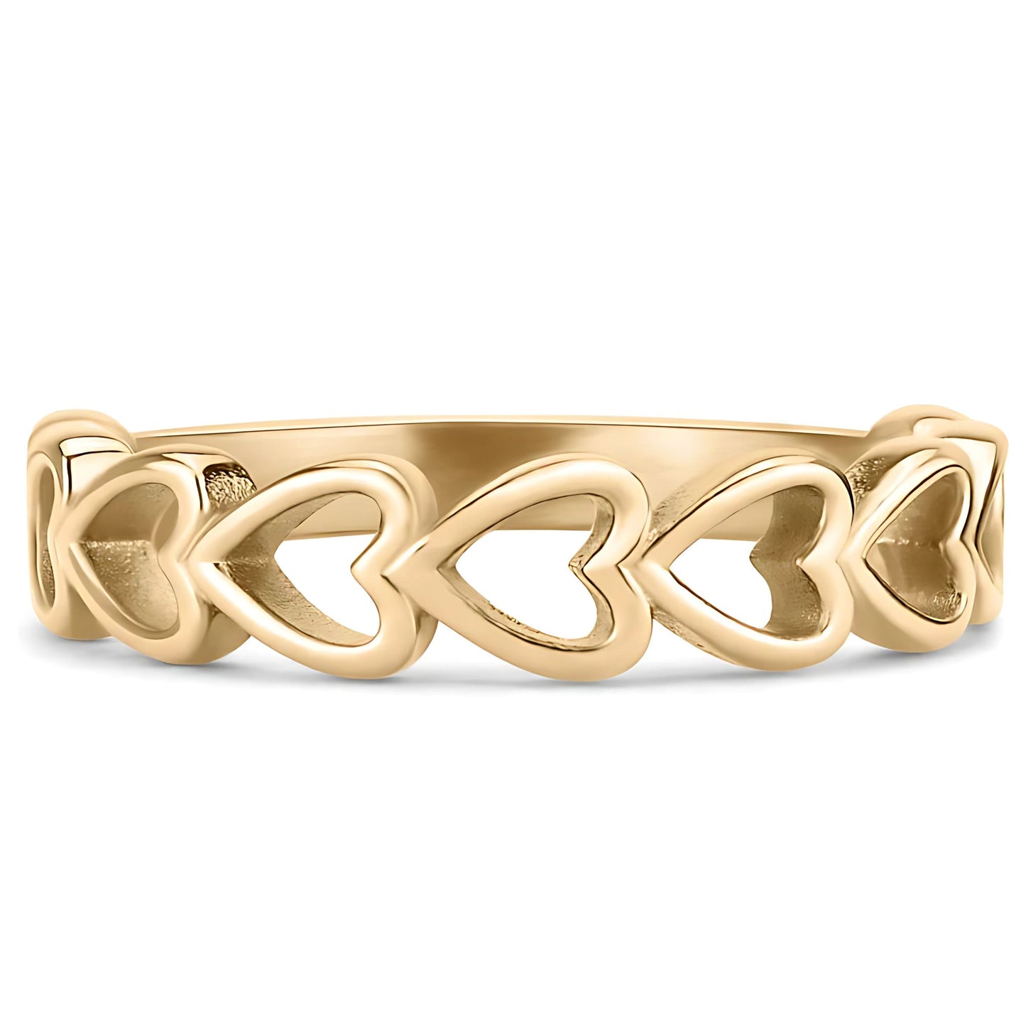 HeartHalfEternityRingforWomenAnniversaryGoldoverStainlessSteelWeddingBandbyGingerLyne_Gold-1