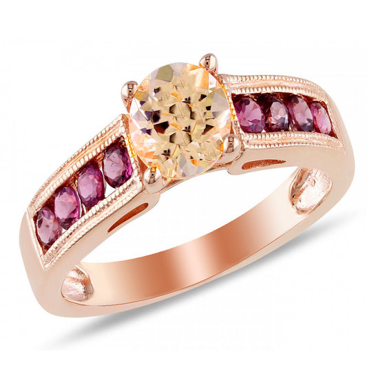 AgnesEngagementRingWomensRoseGoldPlatedSterlingSilverRedGingerLyneCollection_Gold-1