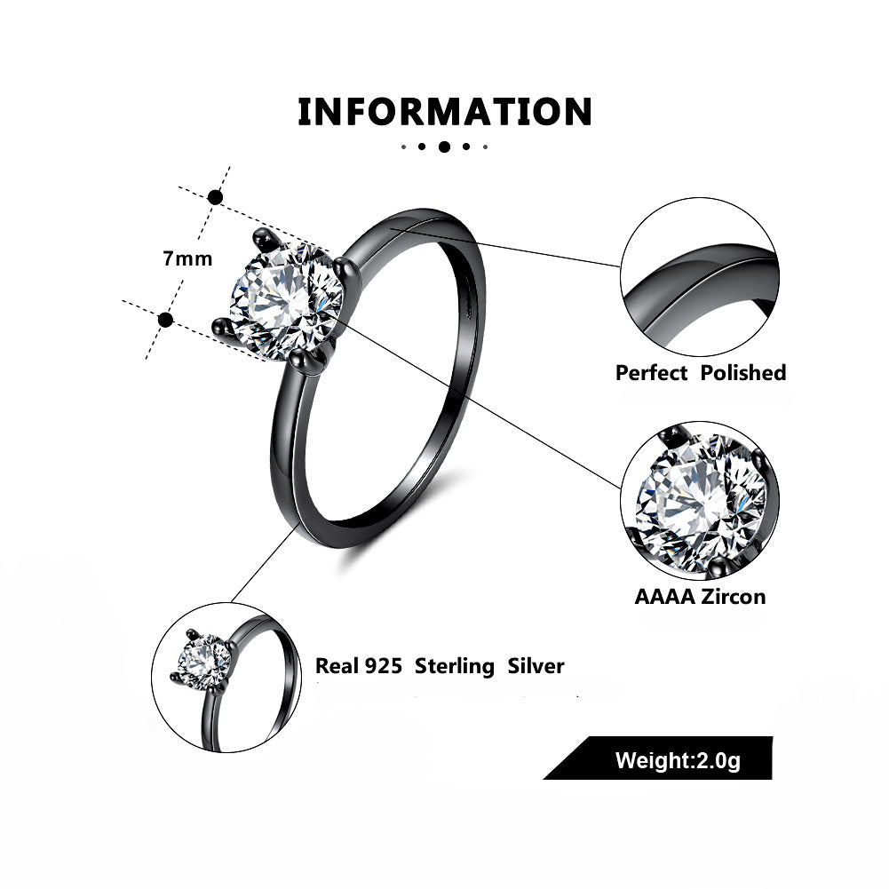 EnvyWeddingRingSetforWomen1.25CtSolitaireEngagementMatchingBandGingerLyneCollection_Black/ClearSet-6