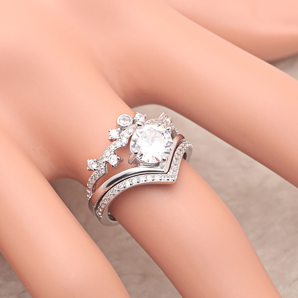 LyonaWeddingRingSetWomenCzSterlingSilverBridalEngagementMatchingBandGingerLyneCollection_Clear-6