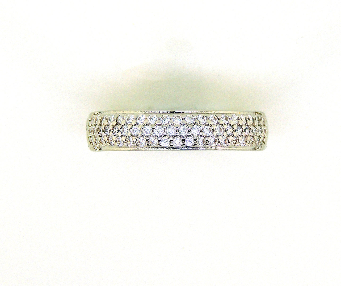 DanaPaveAnniversaryWeddingBandCubicZirconiaWomensGingerLyneCollection_Silver-5