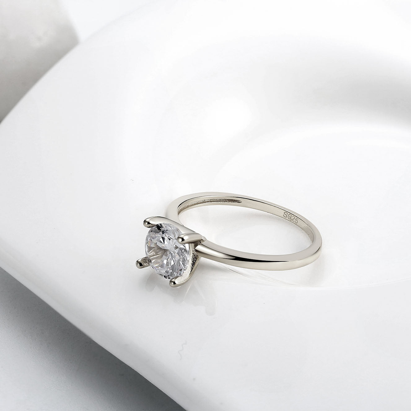 EnvySolitaire1.25CtEngagementRingforWomenPromiseRingforHerCubicZirconiaSterlingSilverGingerLyne_Silver-2