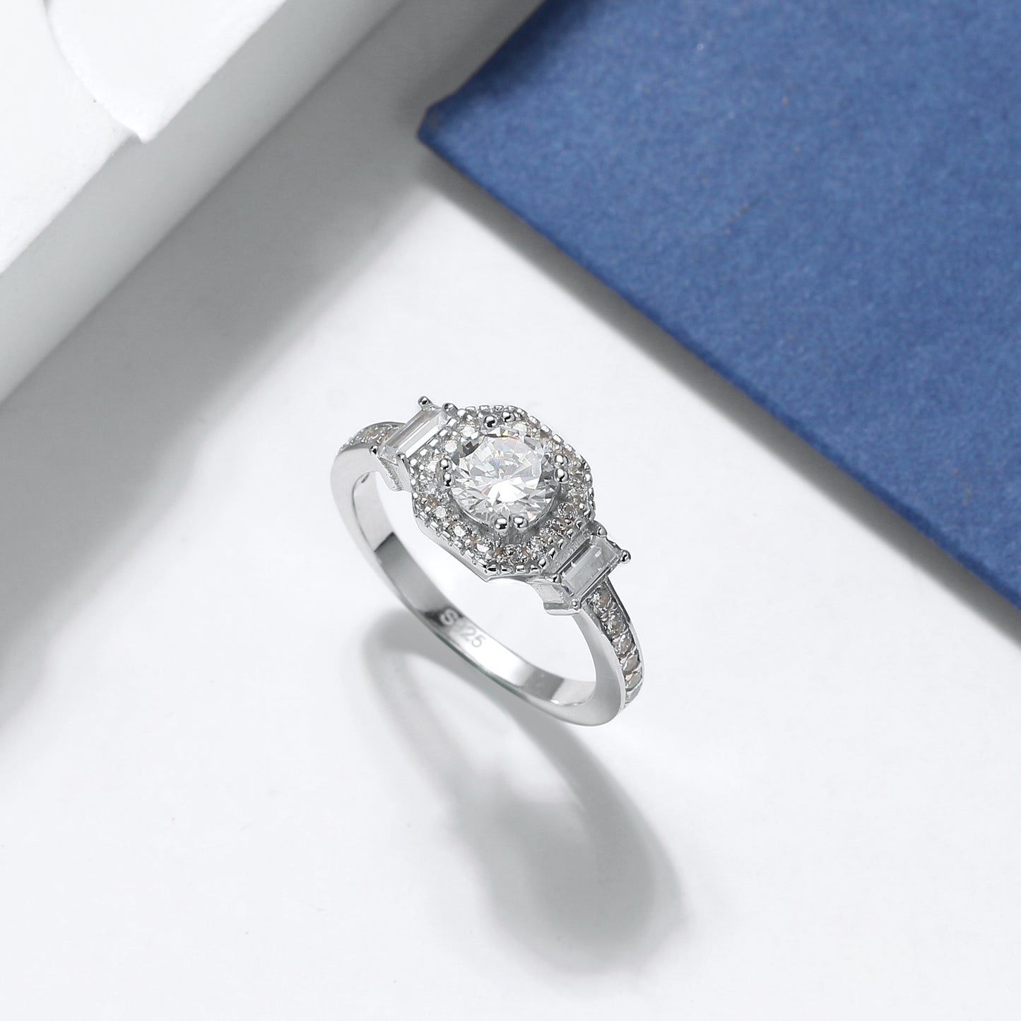 JulieannaHaloEngagementRingCzSterlingSilverWomensGingerLyneCollection_Silver-2