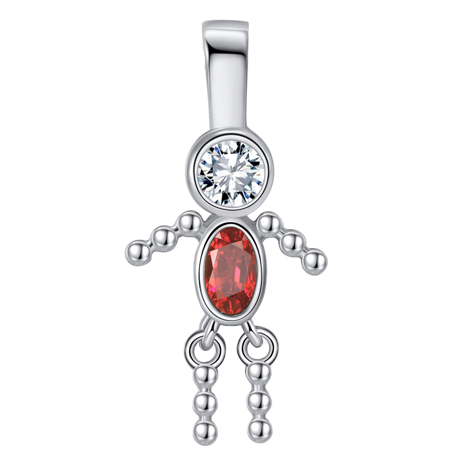 BabyBoyorGirlBirthstoneCharmforMomFamilyTreeGrandmaNecklacebyGingerLyneCZSterlingSilver_BoyJanuary-1