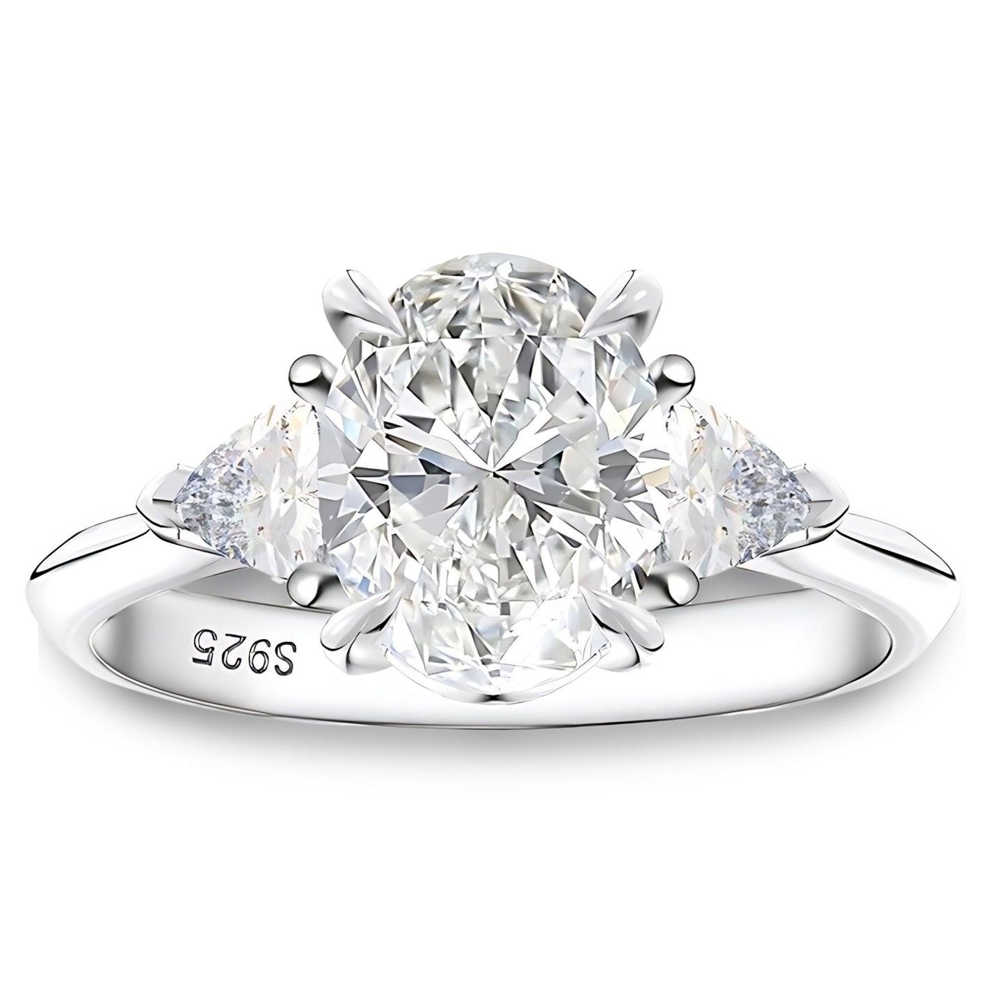 OvalEngagementRingforWomenbyGingerLyne2CtSterlingSilverWeddingRings_Silver-1