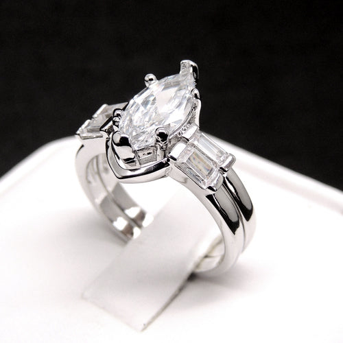 NicoleWeddingRingSetforWomenMarquiseBaguetteCzEngagementRingandBandbyGingerLyne_Gold-6