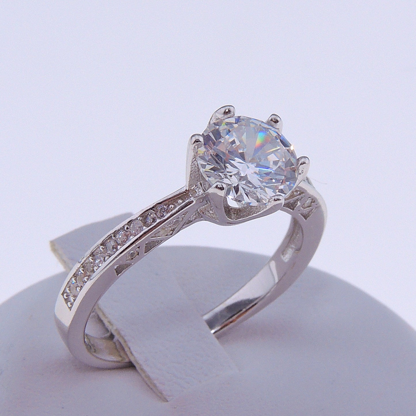 PetraEngagementRingSolitaireCzSterlingSilverWomensGingerLyneCollection_Silver-4