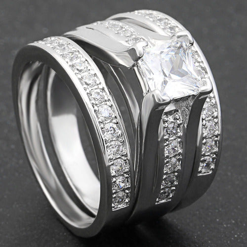 GailWeddingRingSetforWomen3pcEngagementMatchingBandGingerLyneCollection_Silver-3