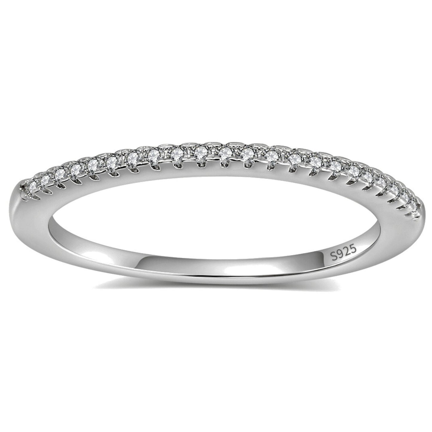 ThinWeddingBandforWomenSterlingSilverCZAnniversaryHalfEternityBandStackablebyGingerLyne_Gold-3