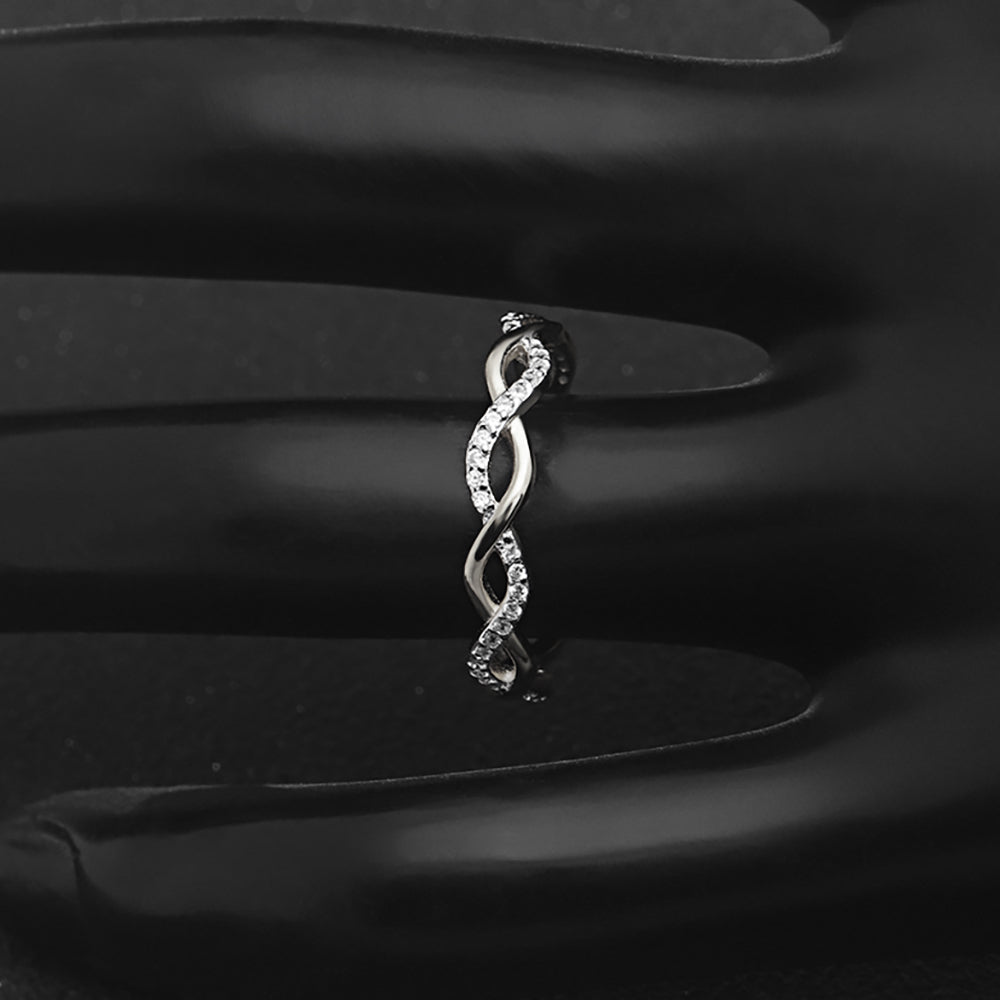 LindaWeddingBandEternityRingforWomenSterlingSilverGingerLyneCollection_Silver-5