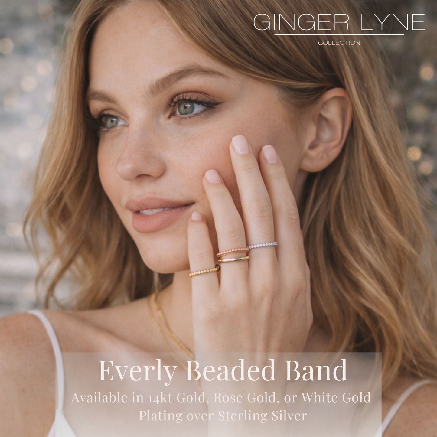 EverlyBeadedWeddingBandforWomenSterlingSilverEternityStackingRingbyGingerLyne_Rose-5
