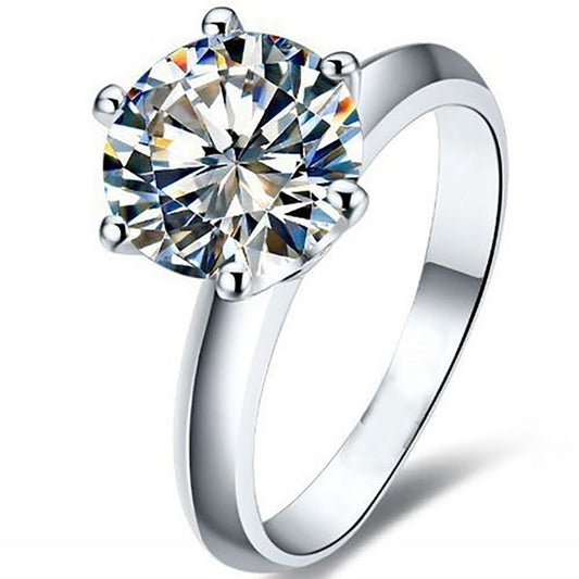 ClassicSolitaireEngagementRingforWomen1.25CT7mmCubicZirconiabyGingerLyneCollection_Silver-1