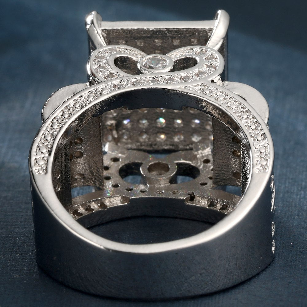 EdwinaEngagementRingSquareMicroPaveExaggeratedWomenGingerLyneCollection_Silver-4