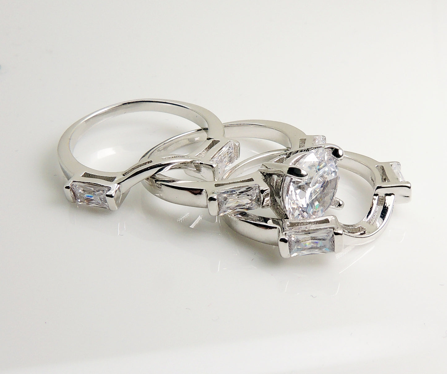 Alisha3RingWeddingRingSetforWomenEngagementMatchingBandGingerLyneCollection_Silver-5