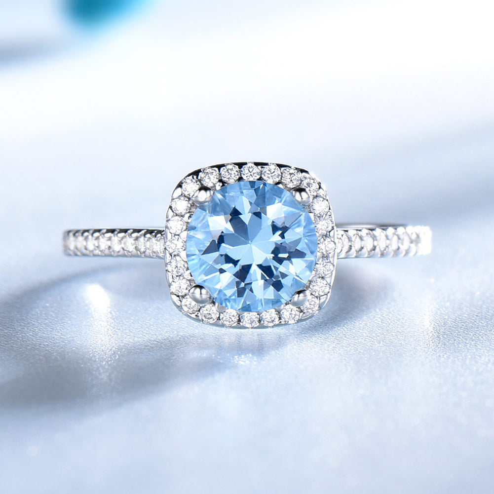 HaloEngagementRingforWomenBlueTopazSterlingSilverGingerLyneCollection_Blue-2