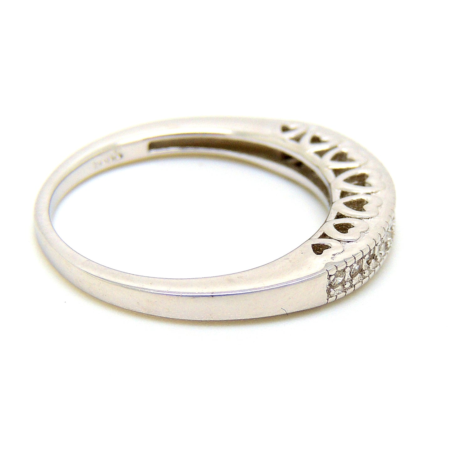 MadelineAnniversaryBandRingCzSterlingSilverWomensGingerLyneCollection_Silver-5