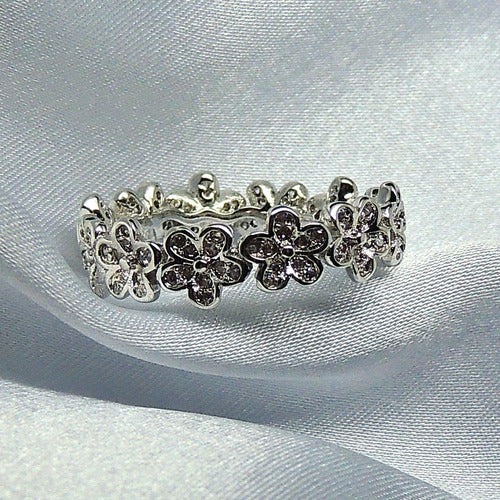 EricaFlowerCzAnniversaryWeddingBandRingforWomenGingerLyneCollection_Silver-3