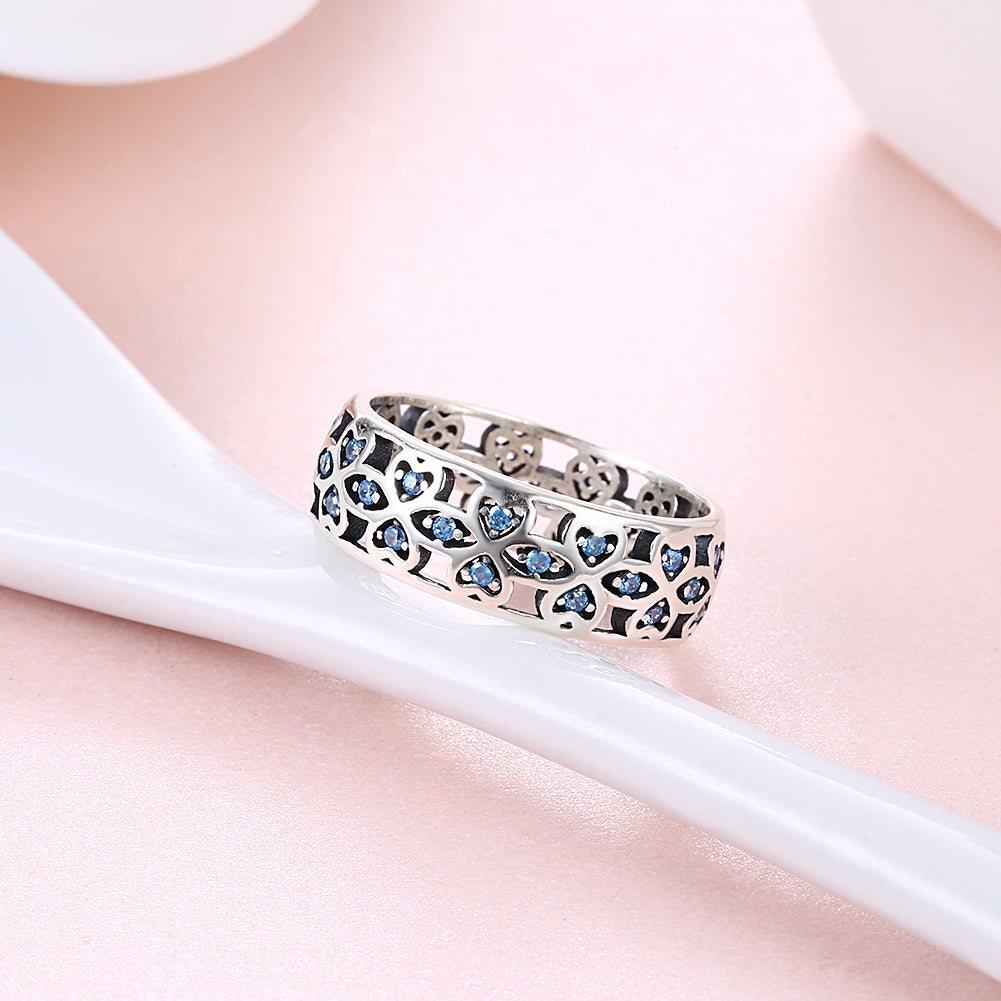 TiaWeddingBandRingHeartBlueCzSterlingSilverWomensGingerLyneCollection_Blue-2