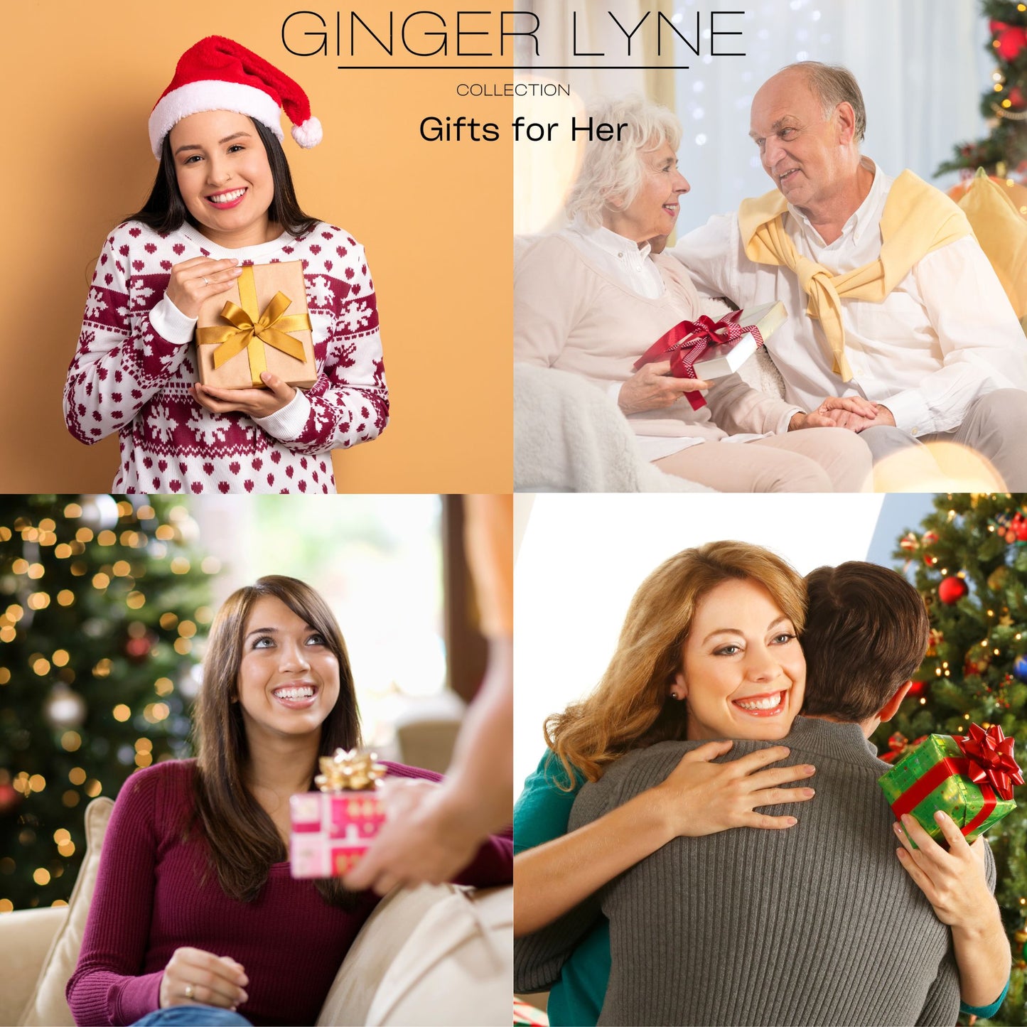 ChristmasReindeerEarringsWomensFlyingDeer14KTGoldPlatedStudCZGingerLyneCollection_Gold-8