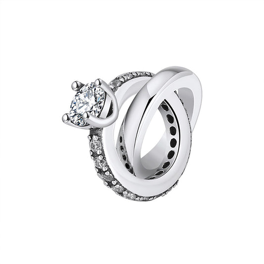 EngagementRingSetCharmEuropeanBeadCZSterlingSilverGingerLyneCollection_Silver-1
