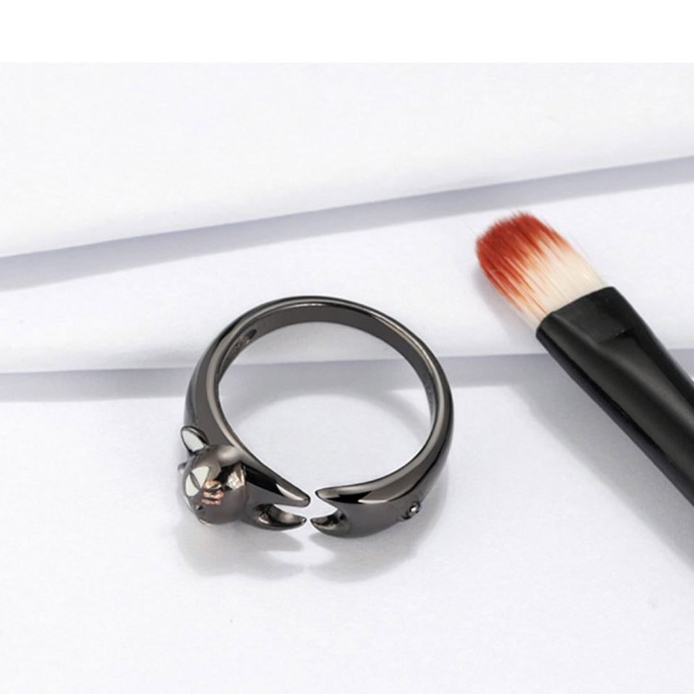 GinnyCatWrapRingforWomenBlackOverSterlingSilverGingerLyneCollection_Black-2