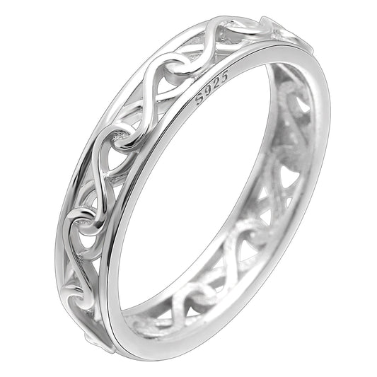 BetsyCelticEternityWeddingBandRingSterlingSilverWomenGingerLyneCollection_BetsyI-1