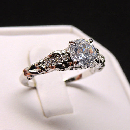 OliviaEngagementRingCubicZirconiaWgoldPlatedWomensGingerLyneCollectionSize5_Silver-5