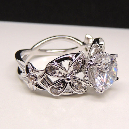 DebEngagementRingCzFlowerWeddingWhiteGoldPlatedGingerLyneCollection_Silver-3