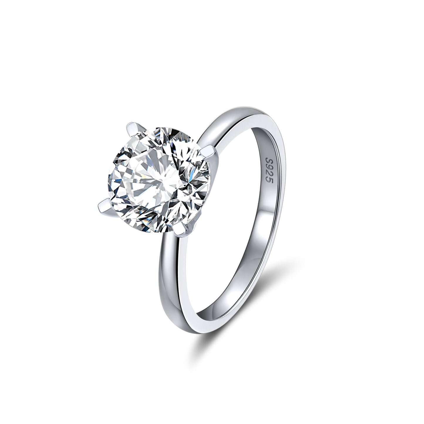AmoreEngagementRingWomen1,2or3CtTopazSterlingGingerLyneCollection_WGold3Carat-1