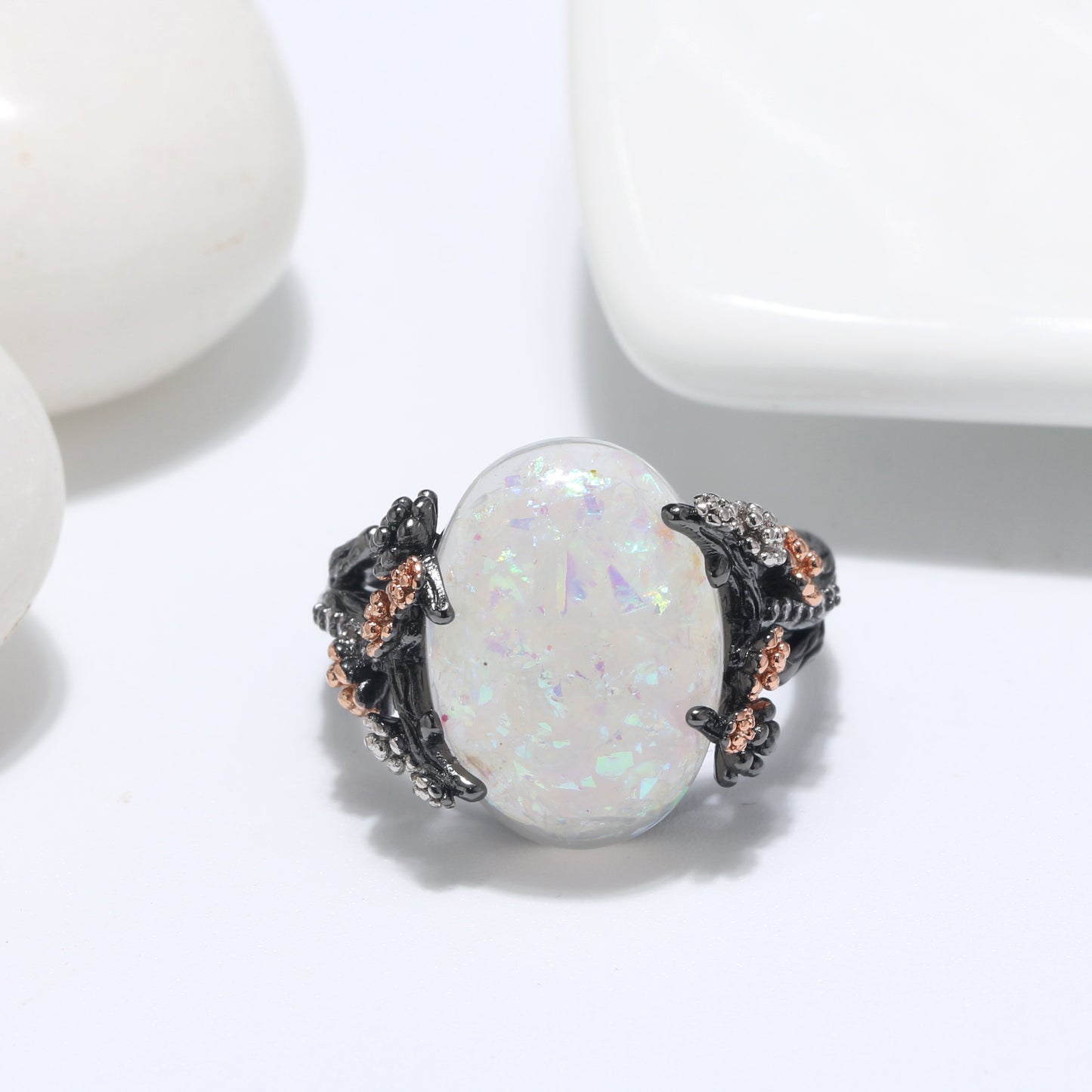HenriettaFireOpalEngagementRingforWomenPromiseGingerLyneCollection_White-5
