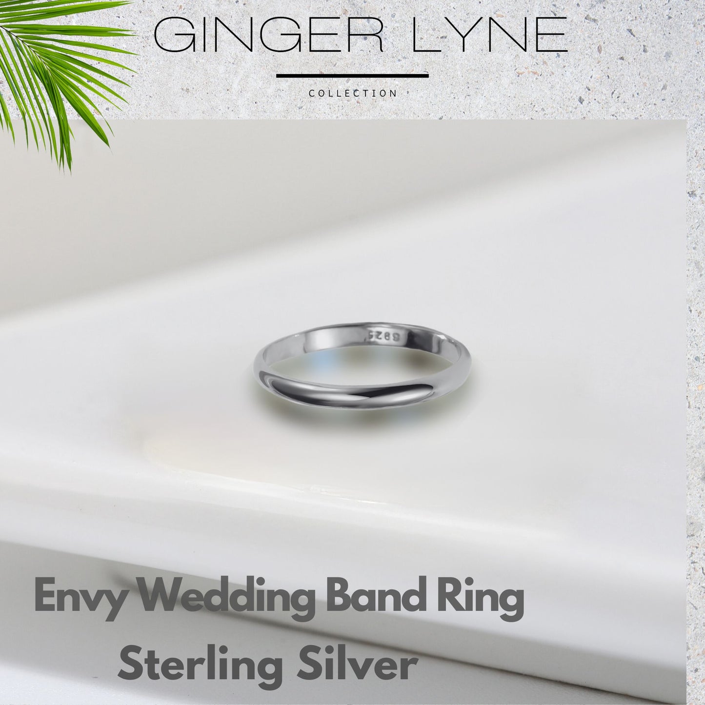 2mmThinPlainWeddingBandforMenorWomenSterlingSilverGingerLyneCollection_Silver-2