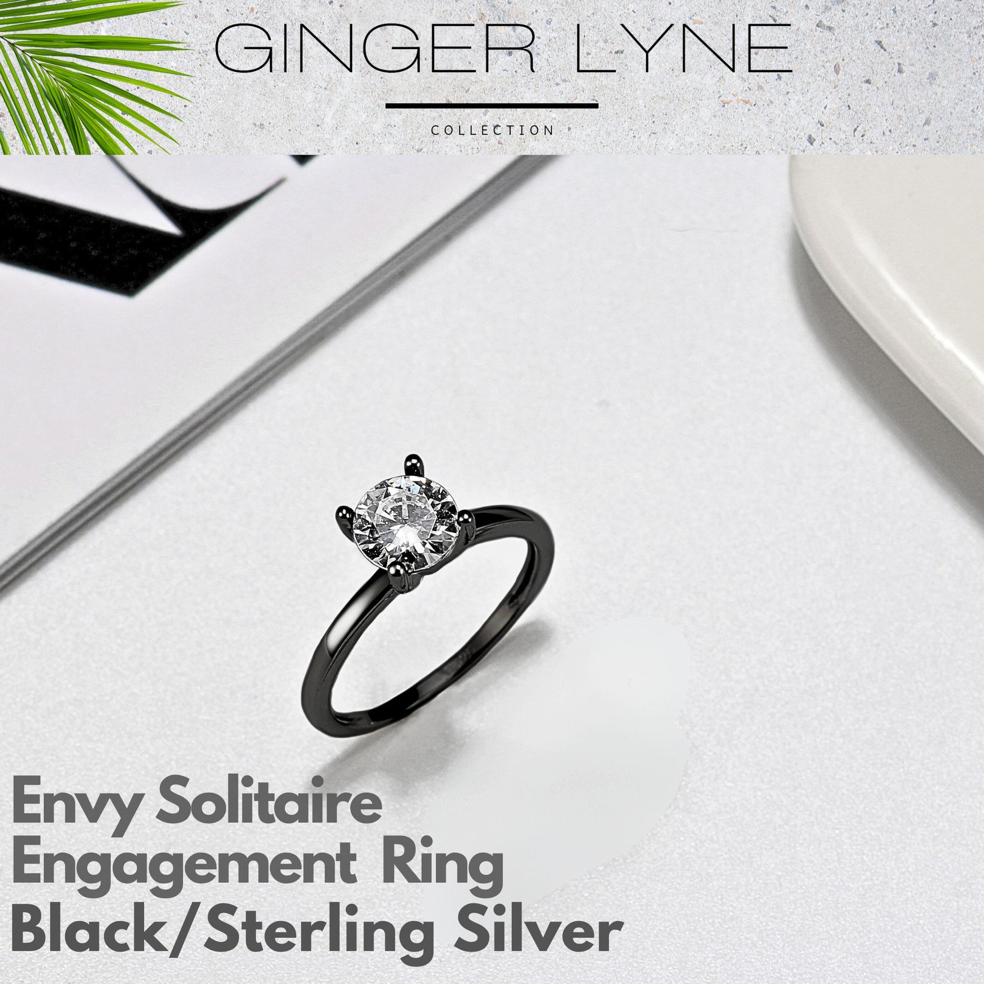 EnvySolitaire1.25CtEngagementRingforWomenPromiseRingforHerCubicZirconiaSterlingSilverGingerLyne_Black-Clear-2